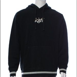 black kith embroidered hoodie